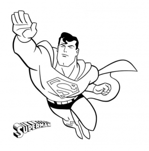  Superman coloring